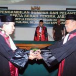 Pelantikan dan Pengambilan Sumpah Janner Purba, SH. sebagai Ketua Pengadilan Negeri Kepahiang